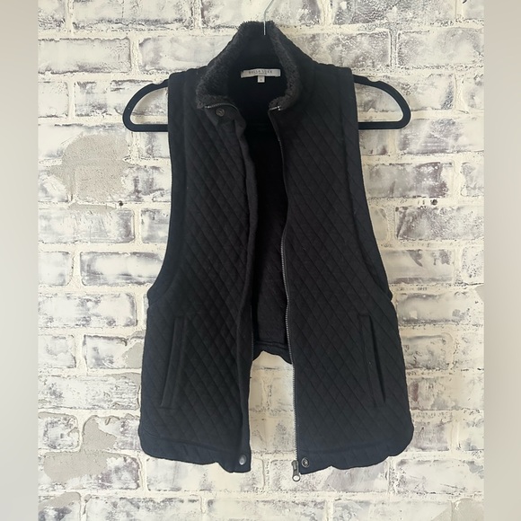 Bella Luca | Quilted Black Vest - Picture 5 of 9